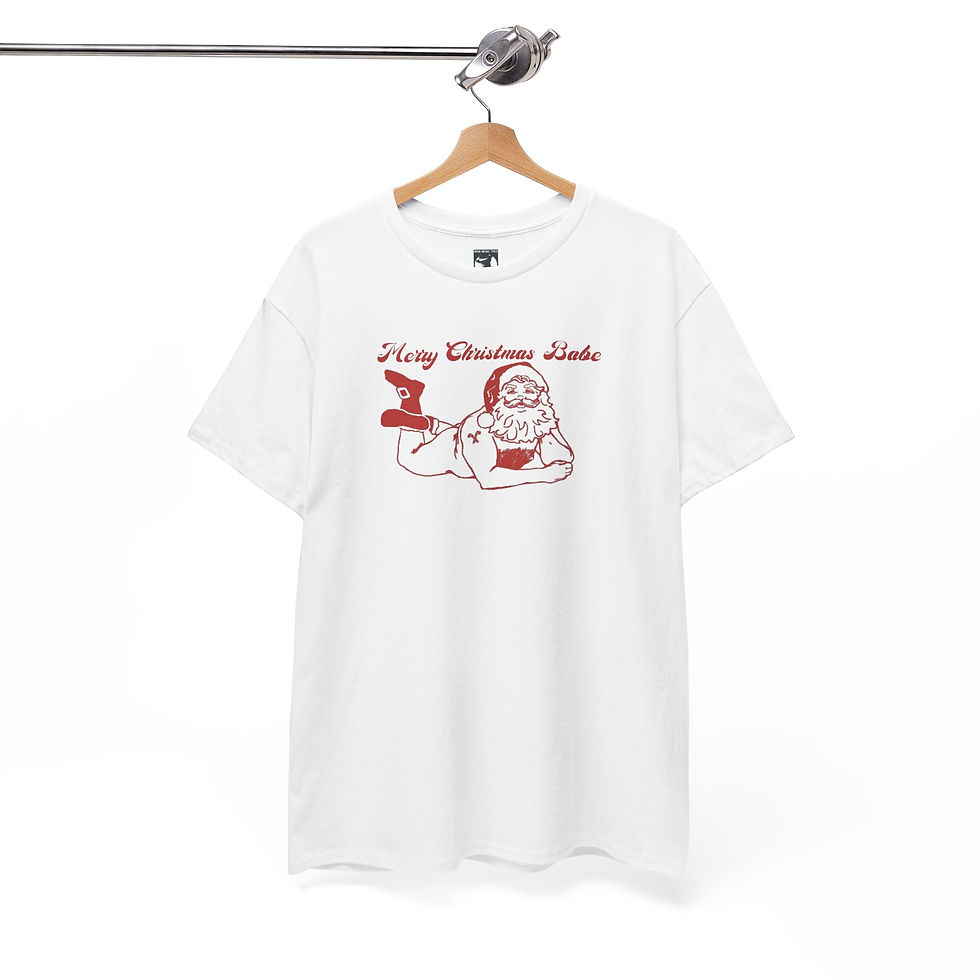 Thumbnail: Merry Christmas Babe Unisex tshirt.