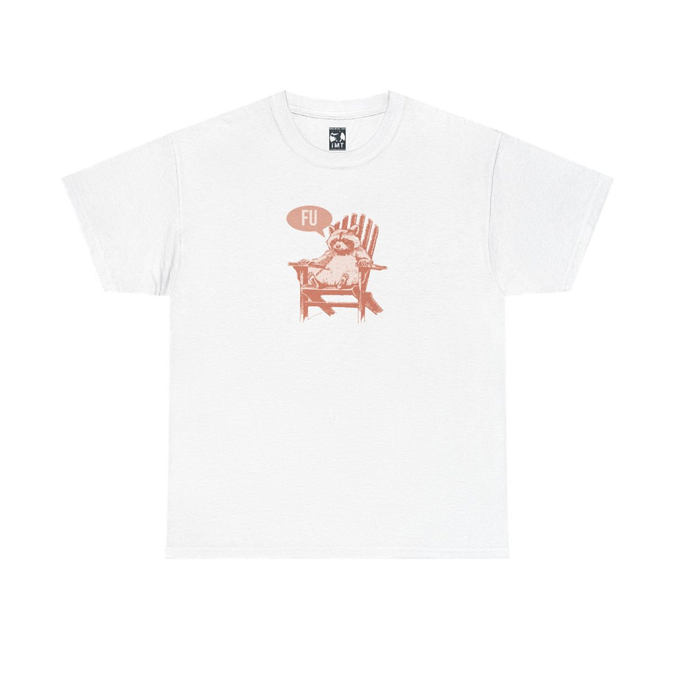 Thumbnail: White t-shirt with graphic design, punk and disorderly hoodie, indiemusictees apparel.