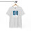 Thumbnail: White t-shirt with blue "OH" and white "YEAH" Embrace Dub Music Unisex tshirt.