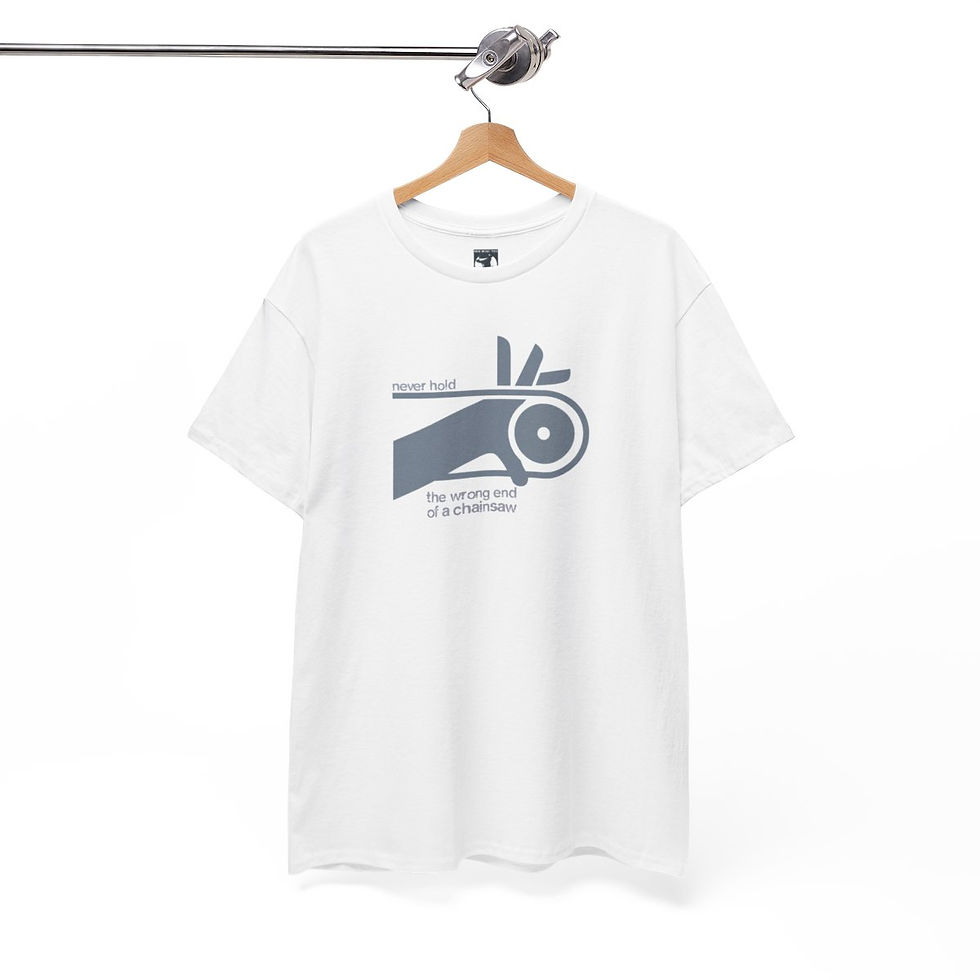 Thumbnail: White t-shirt with print of a hand. Carnaby Street Unisex tshirt. IndieMusicTees.