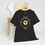 Thumbnail: Black record graphic t-shirt on a wooden hanger, IndieMusicTees brand. On It