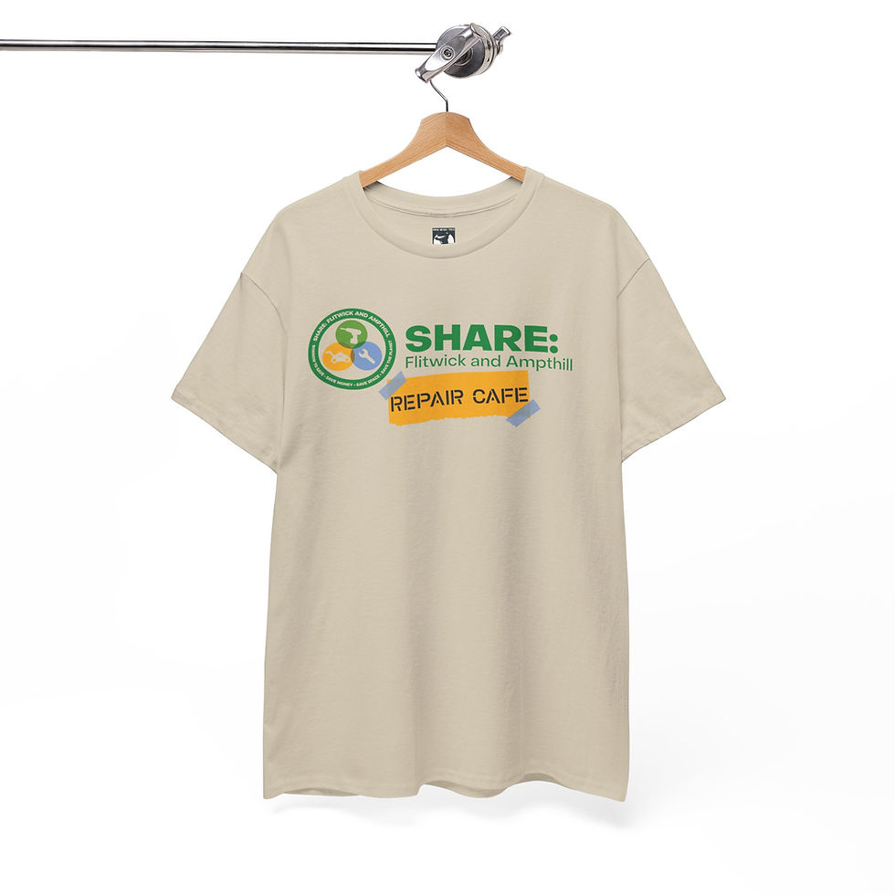 Thumbnail: Bespoke Repair Cafe Unisex tshirt.