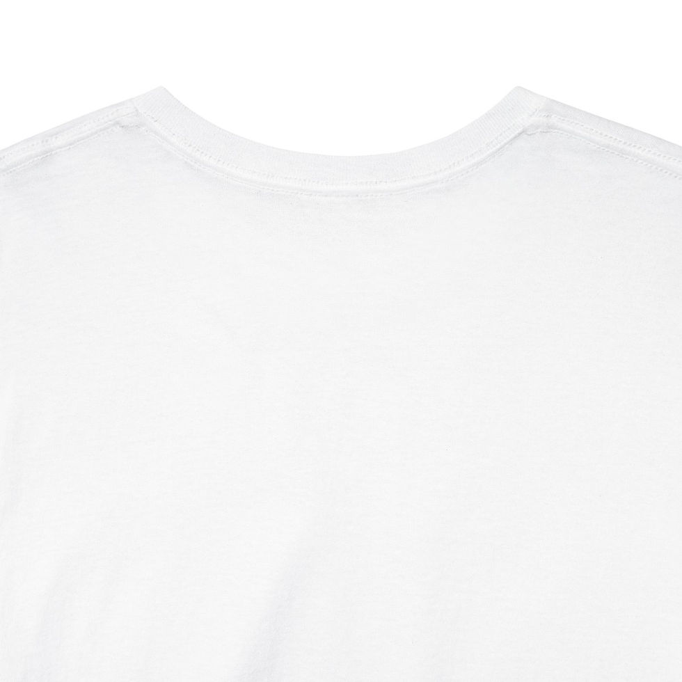 Thumbnail: Plain white t-shirt close up. We Buy Things Unisex tshirt.