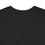 Thumbnail: Close-up of a black t-shirt, simple design, solid color, minimalist fashion style indiemusictees