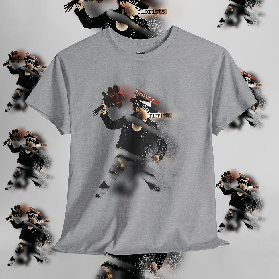 Thumbnail: Grey t-shirt with a Bruce Lee graphic, Lee J Unisex tshirt, indiemusictees.