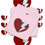 Thumbnail: Bowie Inspired Sane Heart (BLURRY) Unisex tshirt. 