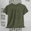Thumbnail: Military Green hanging tshirt 