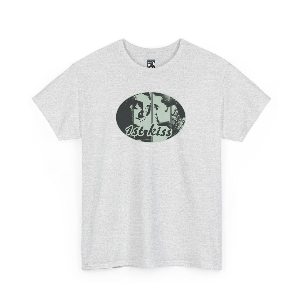 Thumbnail: White t-shirt with print of a scene and text 