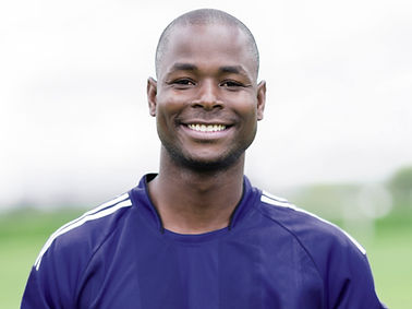 Smiling Athlete Portrait