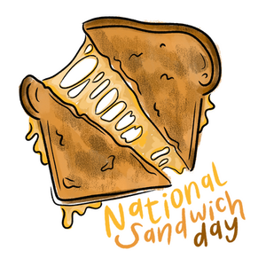 Grilled Cheese Sticker