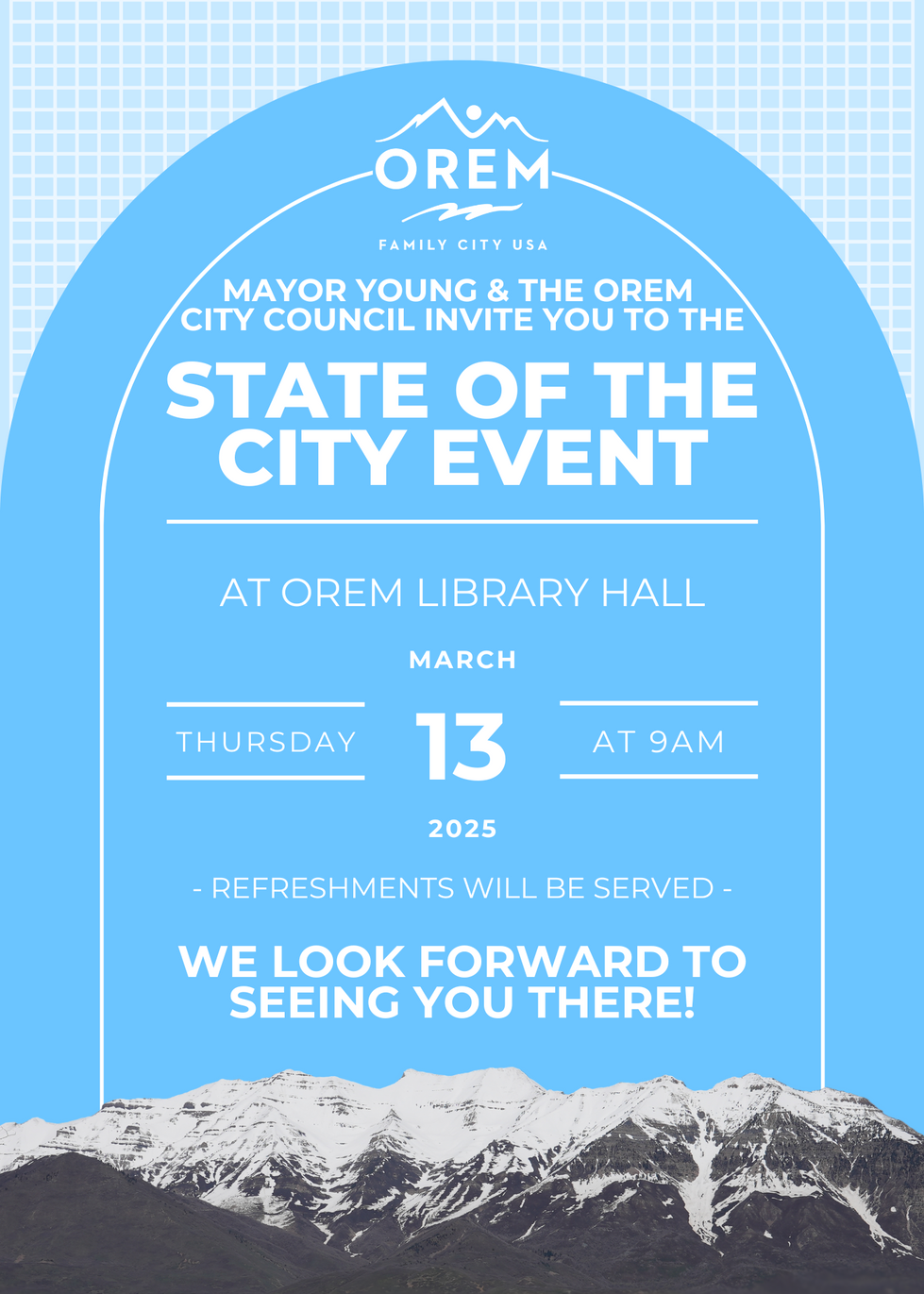State of the city invite