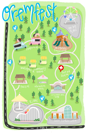 Oremfest Map
