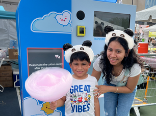 Panda Fest Atlanta 2025 Recap: Cotton Candy & Popcorn Vending Machine Magic 🎪✨