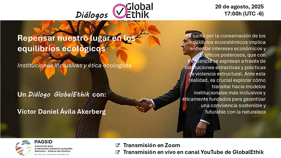 Repensar nuestro lugar en los equilibrios ecológicos