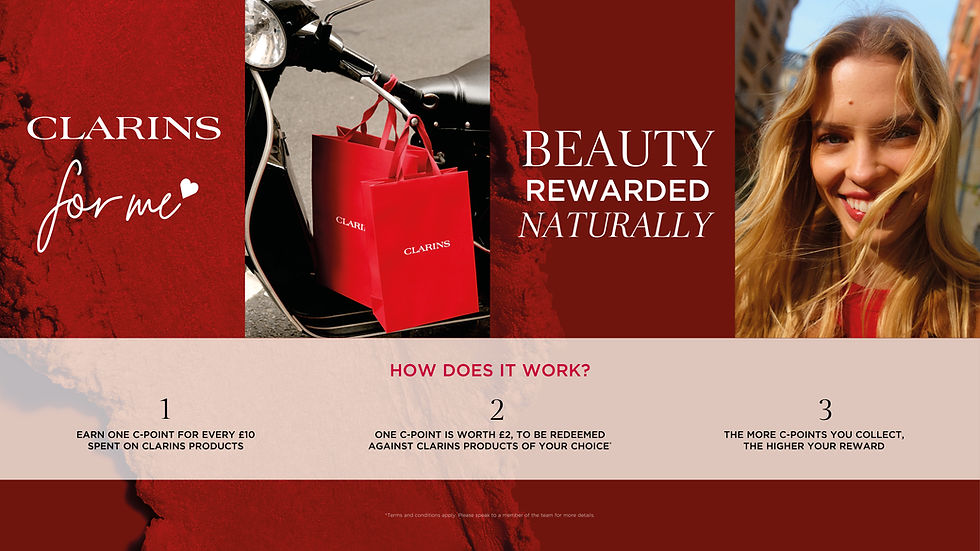 Double Clarins For Me Points