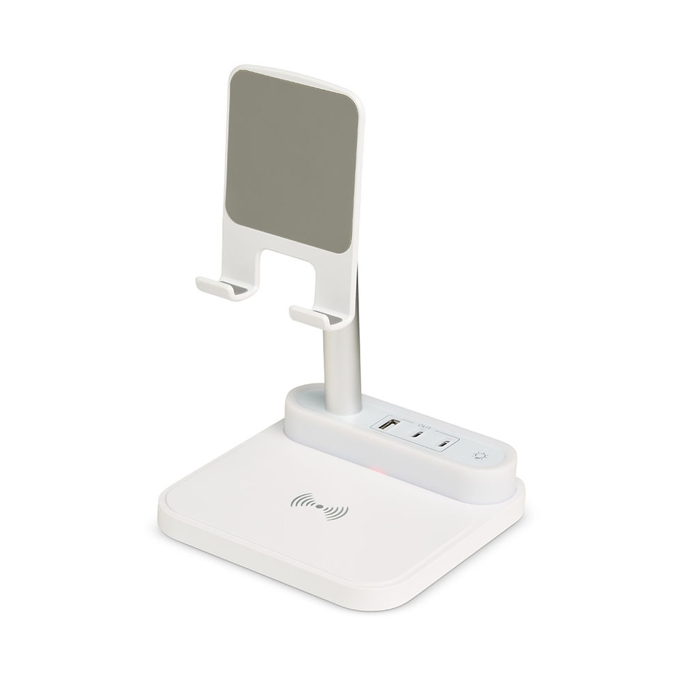 Miniatura: Base de Carregamento com Suporte Celular e Luminária