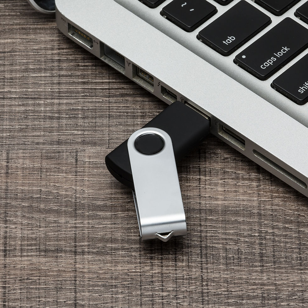 Miniatura: Pen Drive Giratório Metálico 4GB/8GB/16GB/32GB