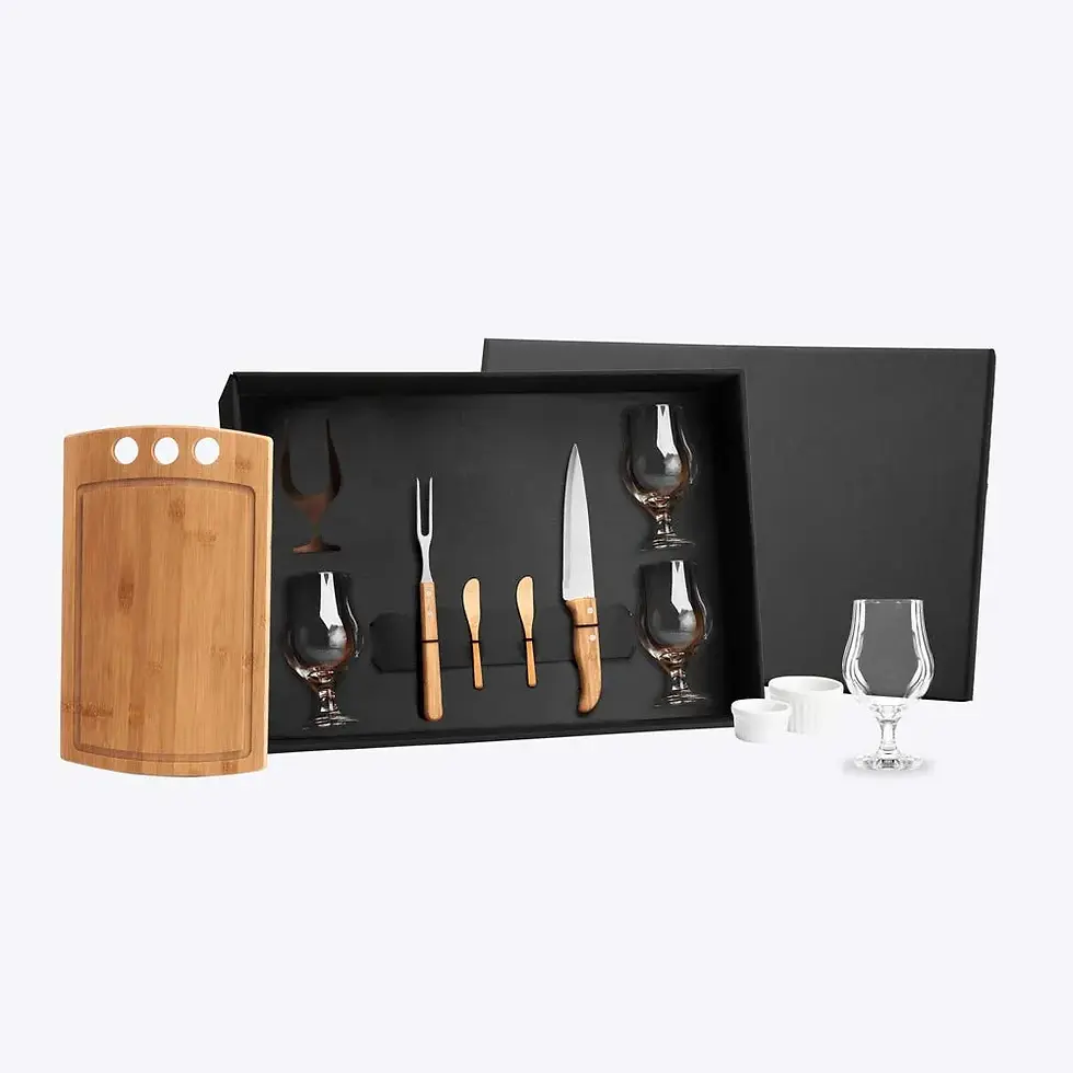Miniatura: Kit Churrasco, Petisco, Cerveja E Tábua 3 Furos - 11 Pçs