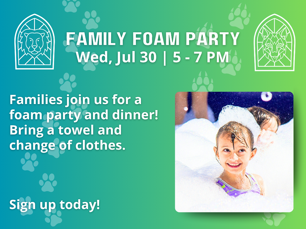 Family Foam Party