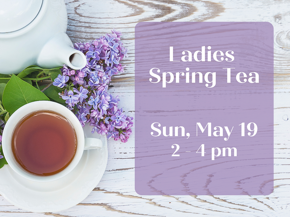 Ladies Spring Tea