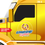 Thumbnail: CUSTOM USDOT COMPLIANT DIE-CUT TRUCK SIGN SET WITH UV OVERLAMINATE PROTECTION