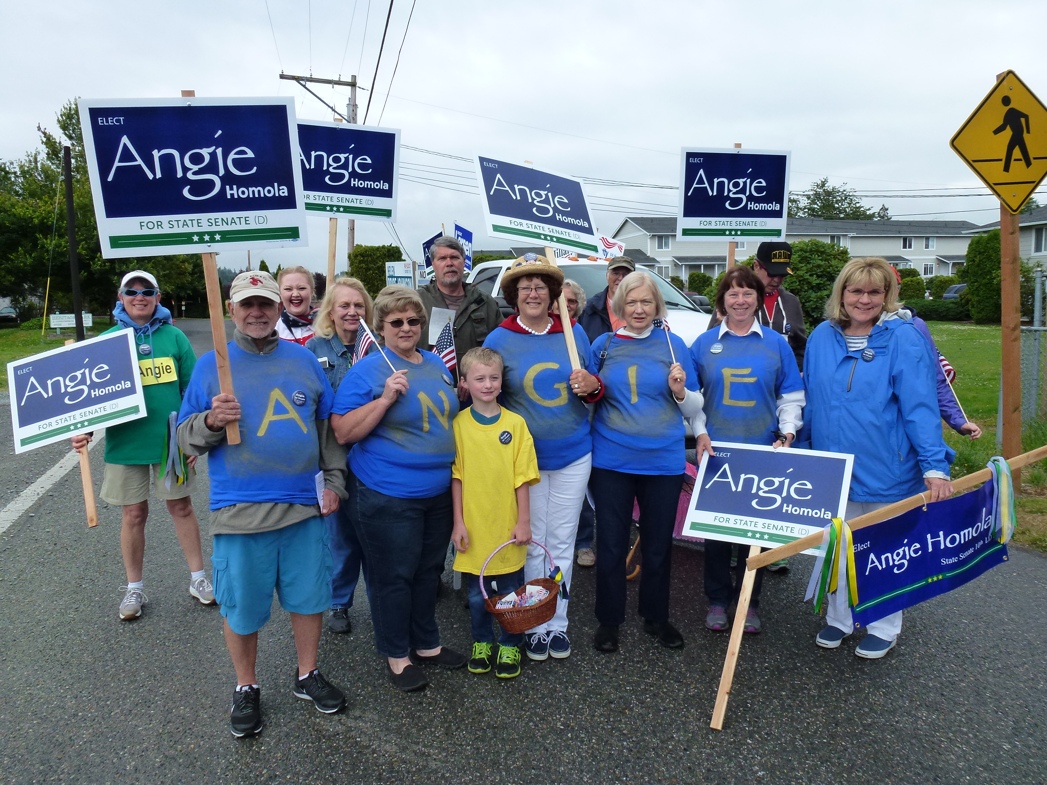 4th of July Parade - Team Angie
