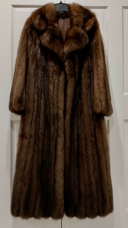 FULL LENGTH SABLE COAT