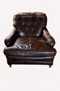 LEATHER CLUB CHAIR BY CLASSIC LEATHER