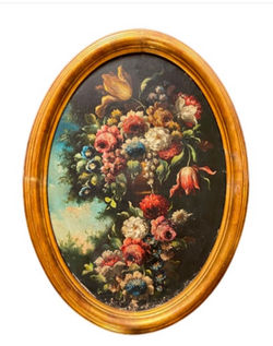 19th C. ITALIAN STILL LIFE OF FLOWERS