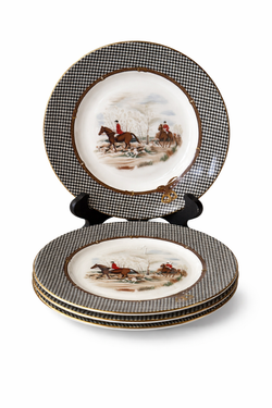 RALPH LAUREN BALMORAL HUNT SALAD PLATES