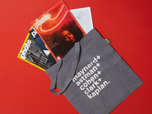 I’d like to say “it’s in the bag” … but it’s not …  it’s on the bag. 