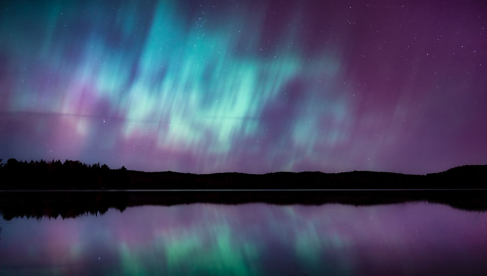 Long Exposure of Northern Lights, Highland Grove, Ontario, Canada • Shot on Sony A7iii with the Tamron 28-75mm F/2.8 Di III VXD G2 - 10 sec, ISO 500, f/2.8