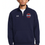 Thumbnail: UA Mens Navy Rival Fleece Full Zip