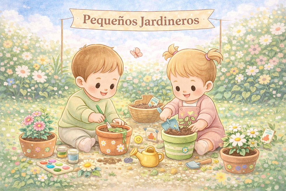 Taller Pequeños Jardineros (2-6 años)