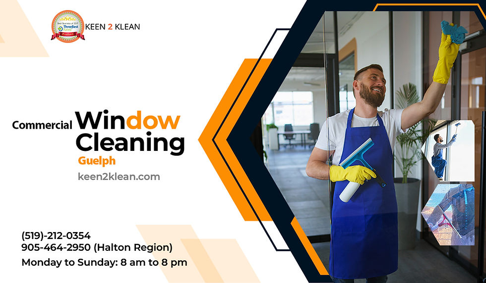 Commercial Window Cleaning Guelph