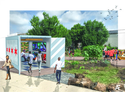 Spaulding Memorial Garden and Pop-Up Gallery