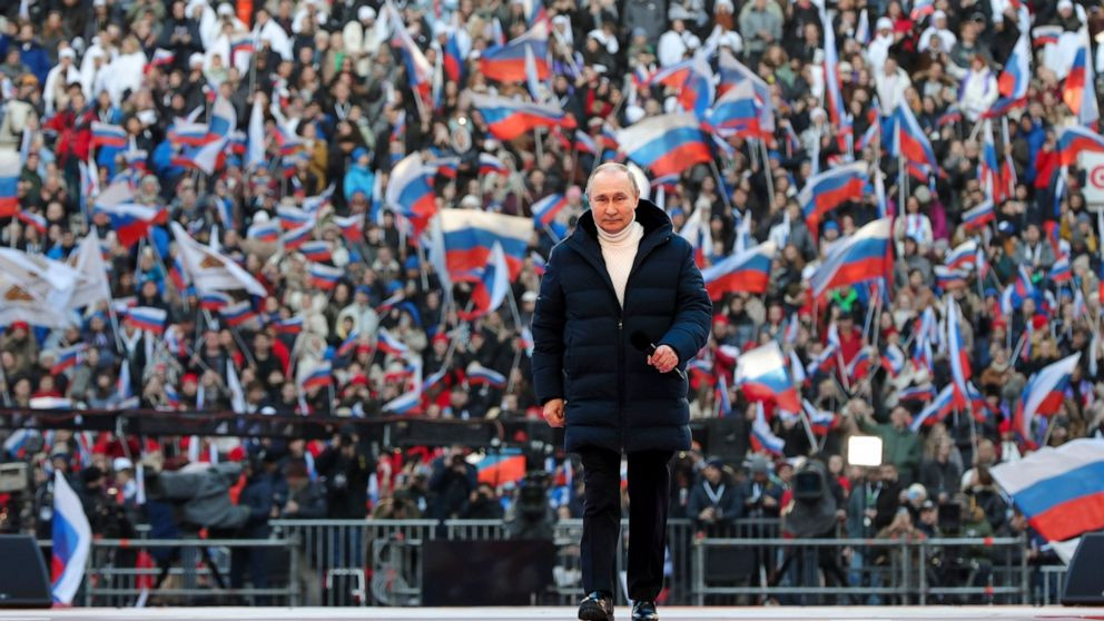 https://abcnews.go.com/Sports/wireStory/russian-olympians-face-backlash-vladimir-putin-rally-83617760