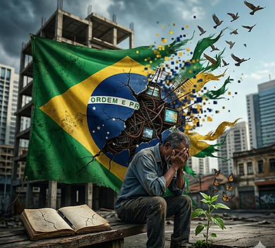 O Brasil não está normal.
O que falta ao país não é opinião. É nitidez.
Por Valéria Monteiro