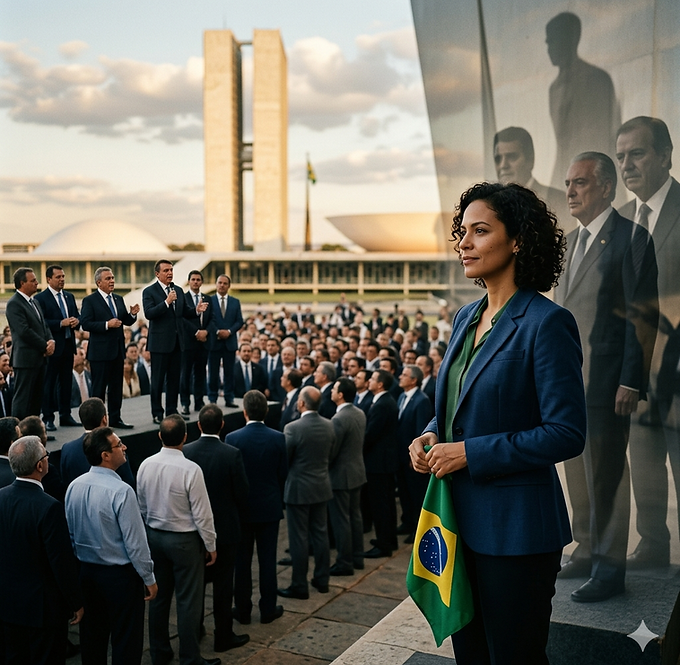 A Presidência ainda é imaginada no masculino.