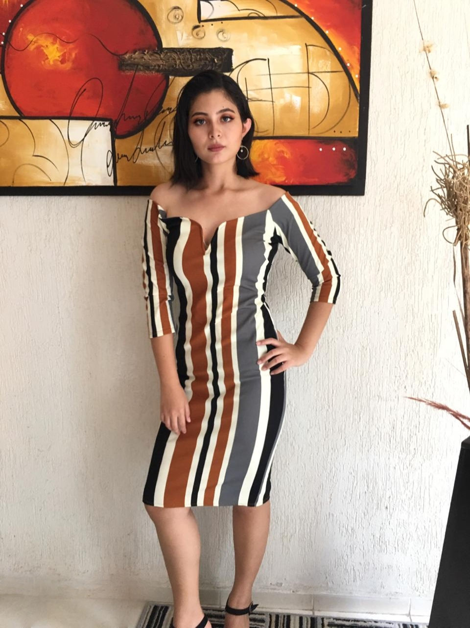 Vestido rayas