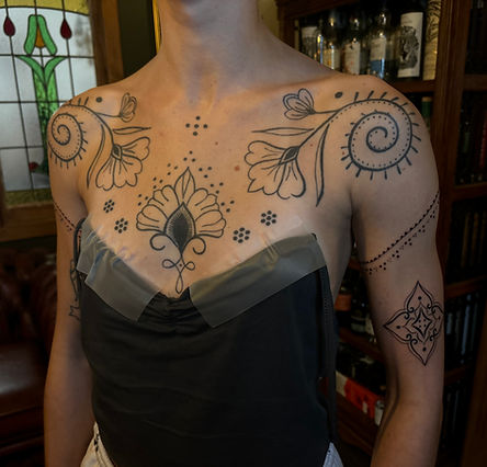 Ornamental chest piece 