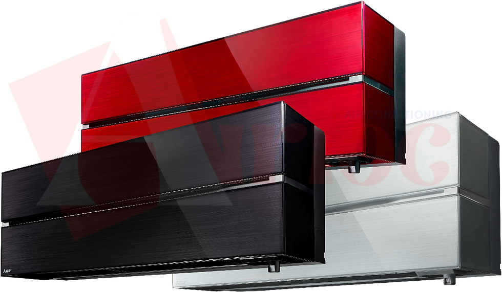 Thumbnail: Климатик MITSUBISHI ELECTRIC MSZ-LN25VGR/MUZ-LN25VGHZ, ZUBADAN, RUBY RED,9000BTU
