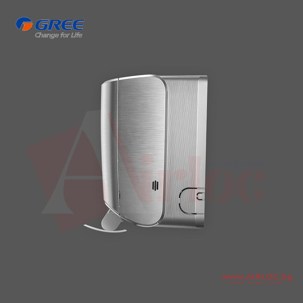 Thumbnail: Инверторен климатик GREE AIRY GWH09AVCXB-K6DNA1B, Silver, 9000BTU,  A+++/A++