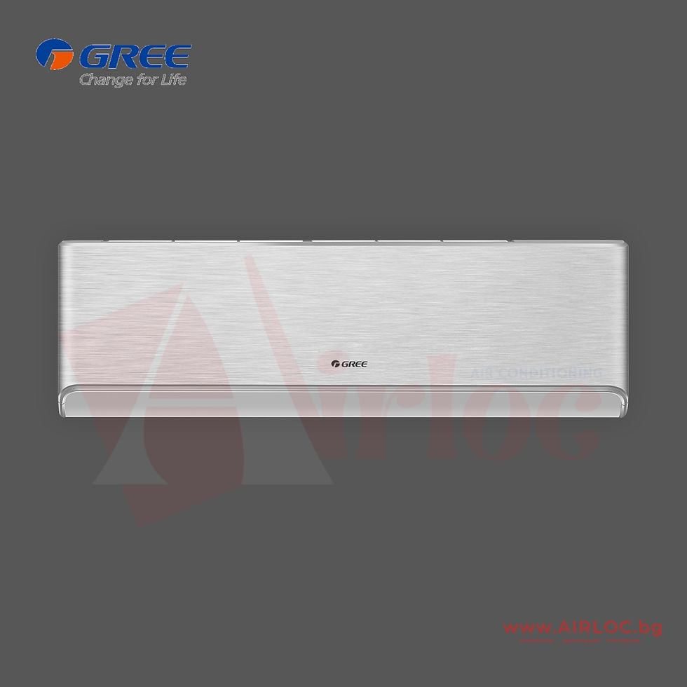 Thumbnail: Инверторен климатик GREE AIRY GWH09AVCXB-K6DNA1B, Silver, 9000BTU,  A+++/A++