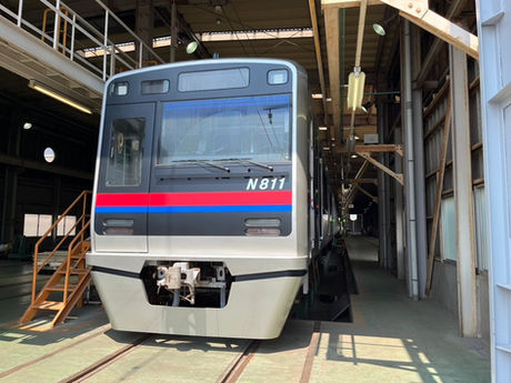 京成カラー塗装変更N818編成