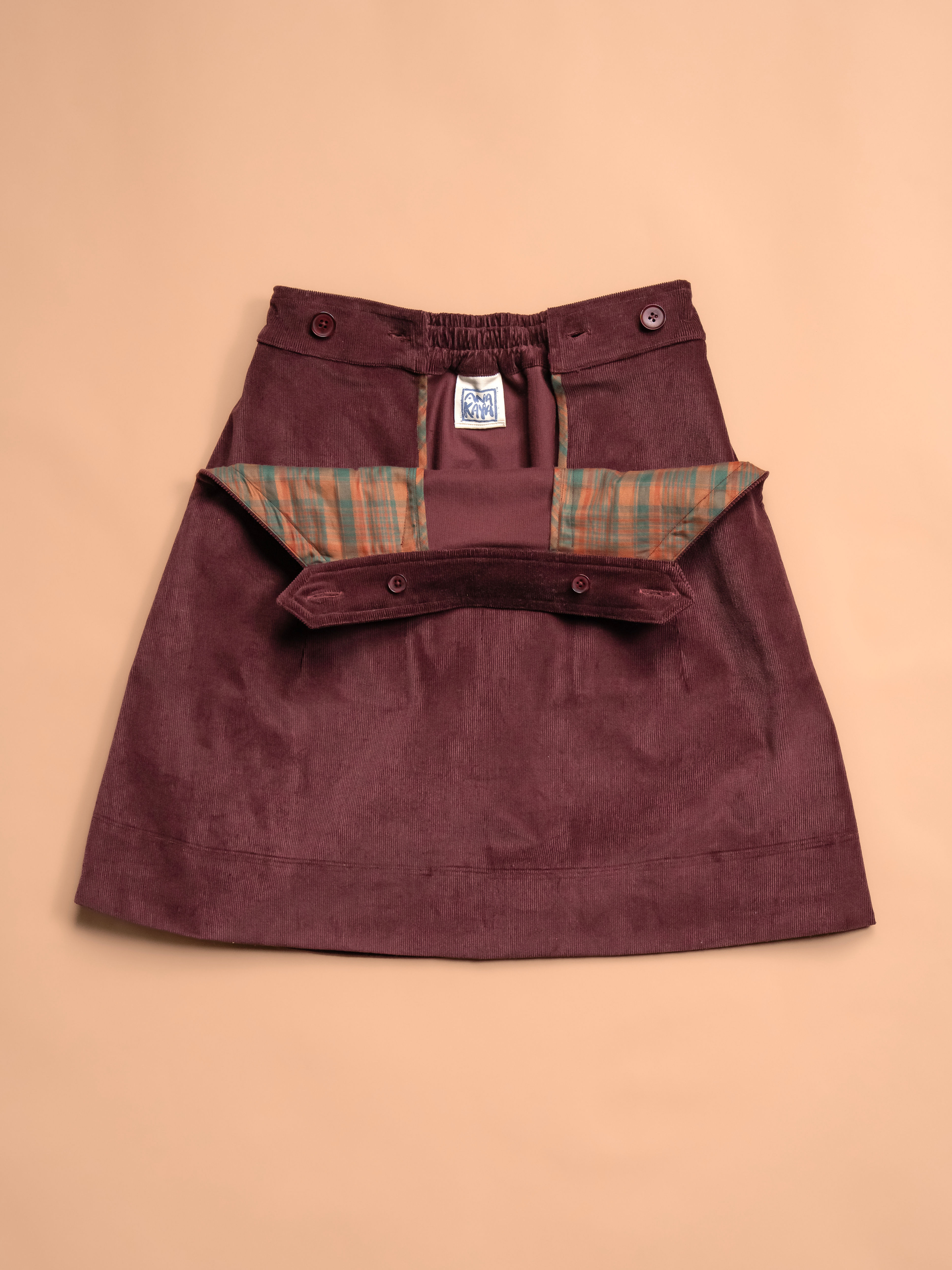 YOMİ DÜĞMELİ ETEK