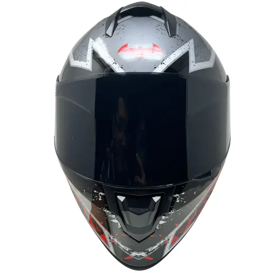 CASCO KROON BATMAN ROJO