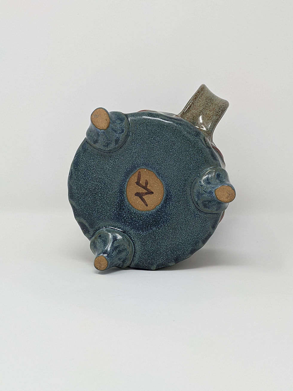 Thumbnail: Footed Mug with Red Dots 1
