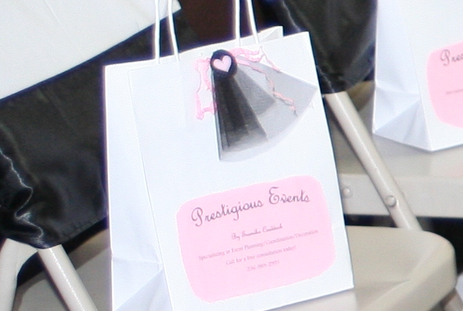 Personalized Fashion Show Swag Bag