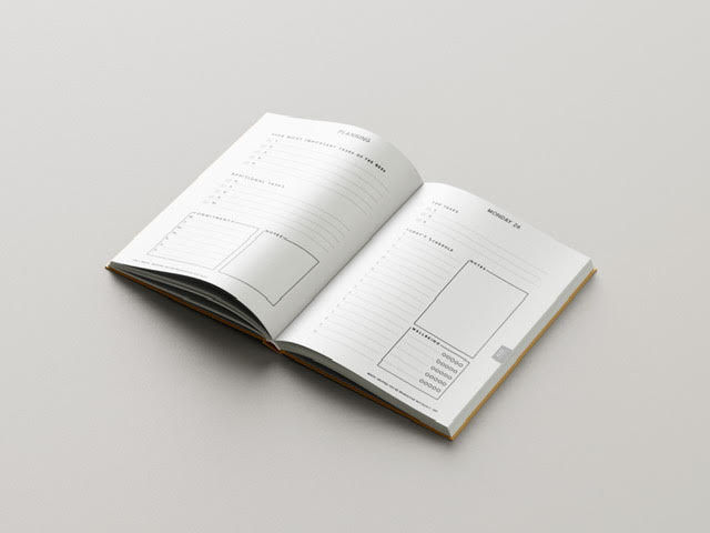 Thumbnail: Black 2024 Planner